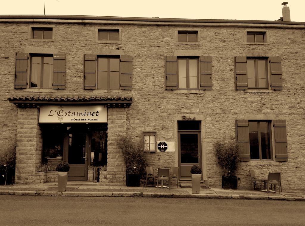 Hotel L'Estaminet Mazille Exterior foto